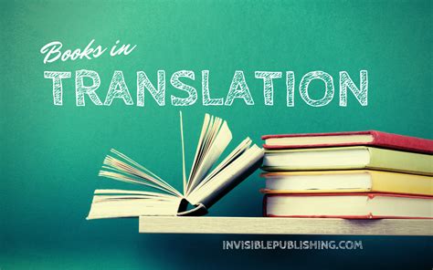 Books In Translation · Invisible Publishing