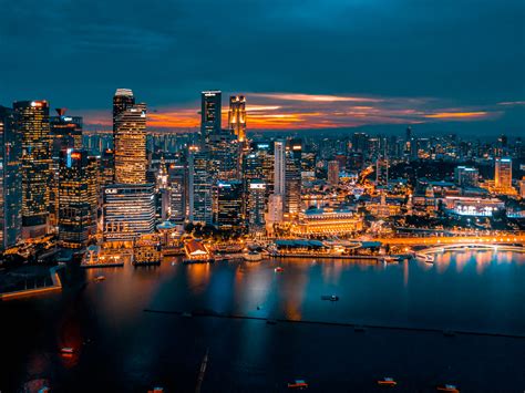 图片素材 Marina海湾沙子 市中心 新加坡 市容 大都市区 天际线 都会 反射 天空 人类住区 地标 塔楼
