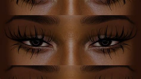 3d Mink Lashes L1 Patreon In 2023 3d Mink Lashes Lashes Sims 4