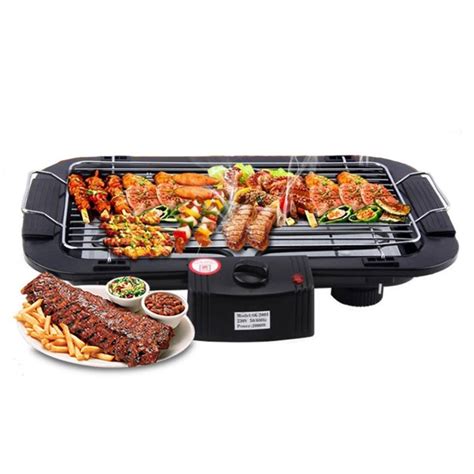 Electric Barbecue Grill Machine Aromahaus Ent