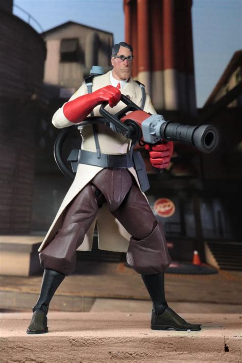 Neca Team Fortress 2 Red Series 4 Medic 7 Action Figure Toywiz