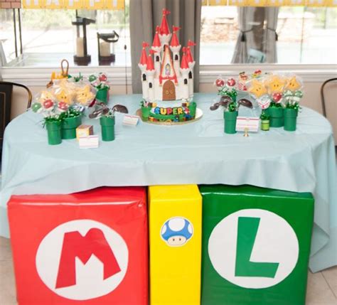 20 Super Mario Birthday Party Decorations