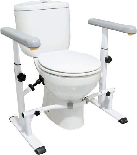 Amazon Com KMINA Toilet Safety Rails For Elderly Lbs Handicap Toilet Seat With Handles