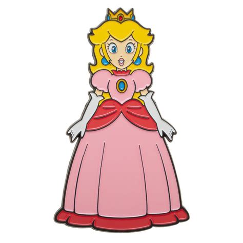 Bioworld Large 3 Princess Peach Pin Super Mario Accessory Walmart