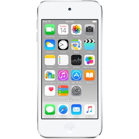 Apple 16gb Ipod Touch 6th Generation Silver Mkh42lla Bandh