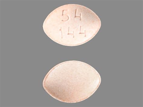 Pill Finder 54 144 Pink Elliptical Oval