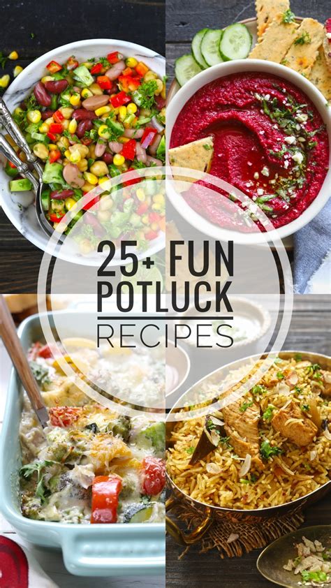 Potluck Recipes 25 Potluck Recipe Ideas Fun Food Frolic