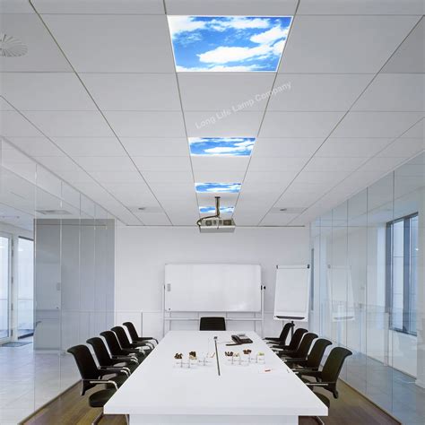40w Sky Led Ceiling Panel Cloud Scene Recessed Panel Light 600 X 600