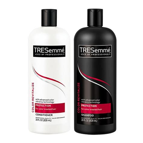 Tresemme Color Revitalize Hair Conditioner And Shampoo With Advanced