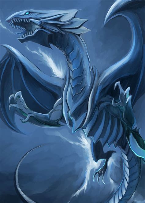 Blue Eyes White Dragon Yu Gi Oh Duel Monsters Image By Pixiv Id