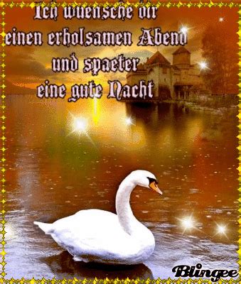 Und später eine gute nacht mit süßen. Einen schönen Abend und später eine ganz gute Nacht ...