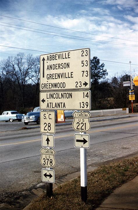 South Carolina State Highway 28 U S Highway 378 And U S Highway