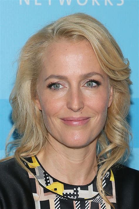 After beginning her career in theatre, anderson ach. Gillian Anderson - Fox Network 2015 Programming Upfront in ...