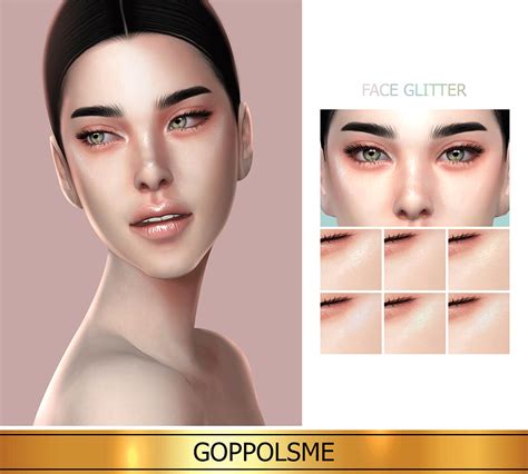 Gpme Gold Face Glow Collection • Download At Goppolsme Patreon No Ad