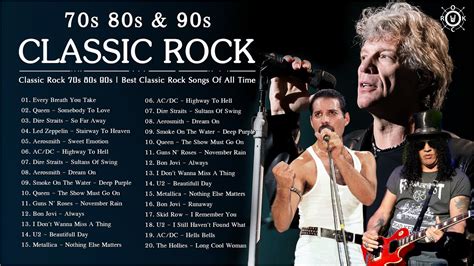 Classic Rock 70s 80s 90s ⚡️⚡️popular Rock Music ⚡️⚡️ The Best Classic