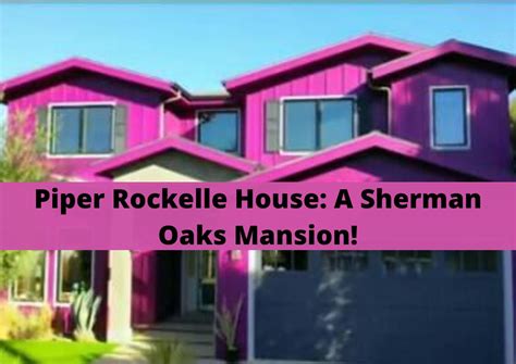 Piper Rockelle House A Sherman Oaks Mansion Homes Long