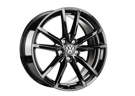 2018 Volkswagen Golf R 18 Pretoria Wheel Black Wheels Alloy Wheel
