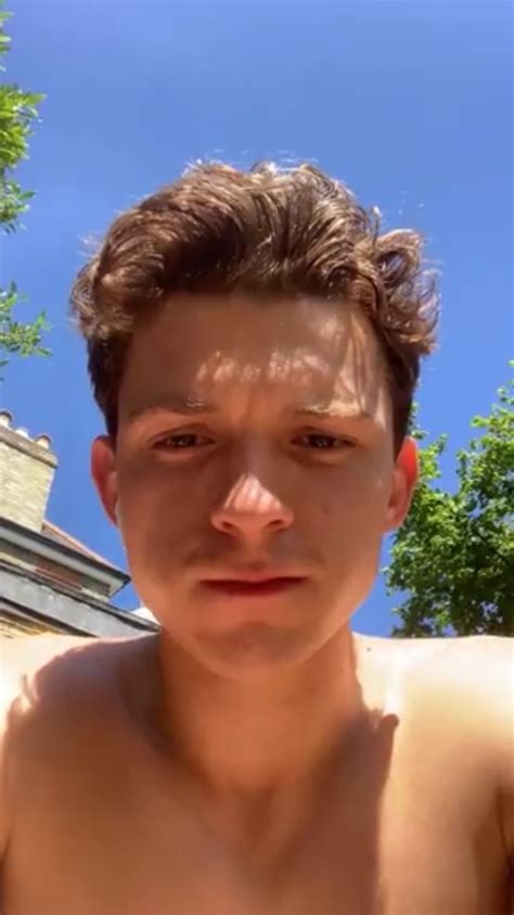 He was dedicated to the dance. Tom Holland Lips / Tom Holland Steps Out After Voyage Of ...
