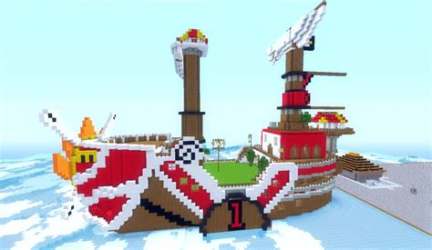 Thousand Sunny One Piece Minecraft Project