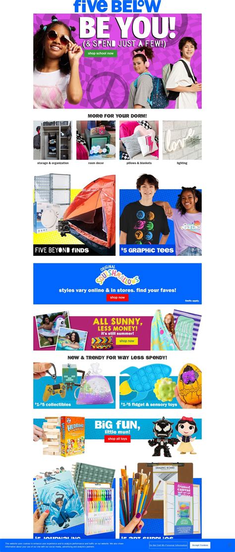 Five Below Current weekly ad 07/20 - 07/26/2022 - frequent-ads.com