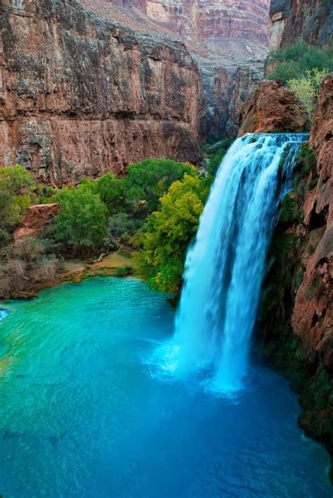 Polo Pixel Falls Of Havasu Creek Arizona United States Places To