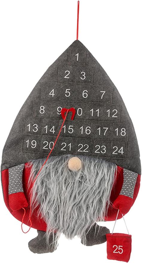 Buy Zhuxin Fabric Gnomes Christmas Tree Advent Calendar Reminder