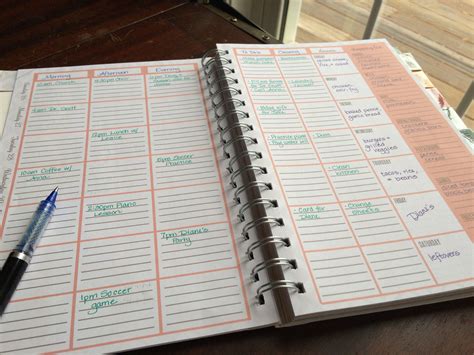 How To Use The Weeks In The Home Executive Day Planner Day Planners