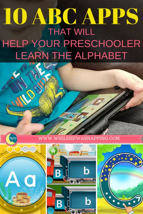 Abc Apps That Will Help Your Preschooler Learn The Abcs Kids Learning