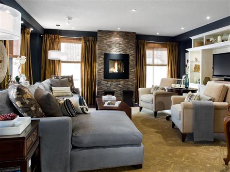 Top 12 Living Rooms By Candice Olson Hgtv Home Living Room Paint