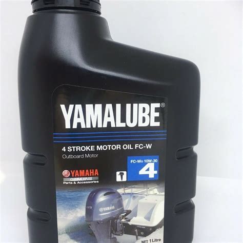 Yamaha Genuine Yamalube 4 Stroke Outboard Motor Oil 10w 30 1 Litre New