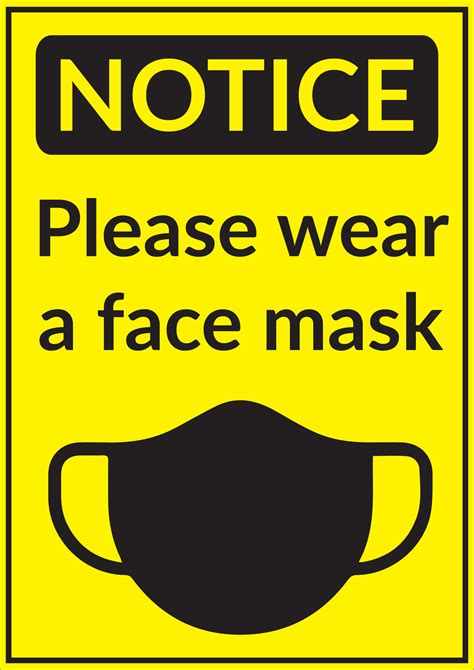 Please Wear Your Mask Poster