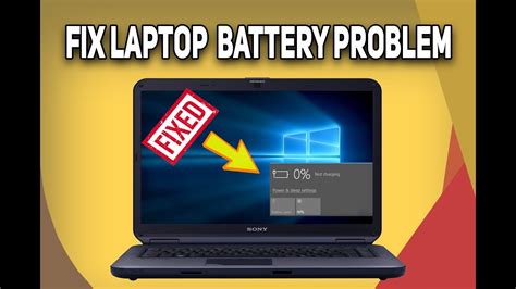 If your battery is charging, this issue may be caused by the battery charge threshold. 5 Ways to FIX Laptop Battery Not Charging | Laptop Battery ...