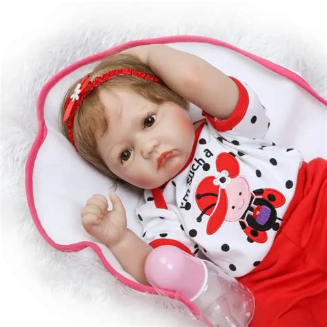 Npkdoll 55cm 22 Soft Silicone Doll Reborn Baby Handmade Bebe Reborn
