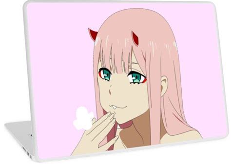 02 Zero Two Darling In The Franxx Laptop Skin By Itsyowitch Laptop