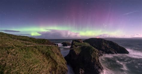 The Northern Lights Were Visible Over Ireland Last Night