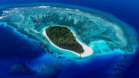 Beautiful Beach And Island North Maluku Indonesia Stock Image Image