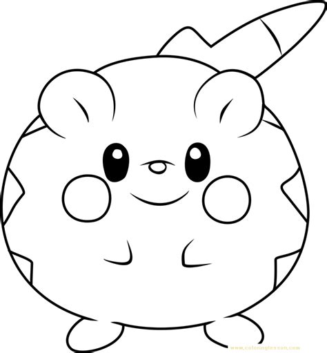 Pokémon ultra beasts characters tv tropes. Togedemaru Pokemon Sun and Moon | Kids Coloring Page - Coloring Lesson - Free Printables and ...