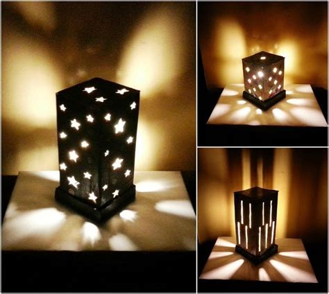 Diy Cardboard Lamp Shade · How To Make A Lamp Lampshade · Home Diy
