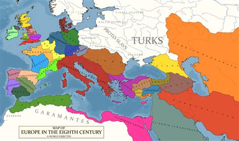 Europe In An Alternate 8th Century R Imaginarymaps