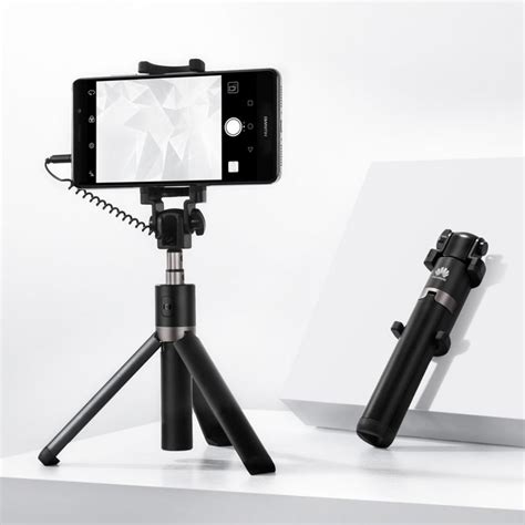 New Huawei Tripod Selfie Stick With Tripod Af14 Black Mobile