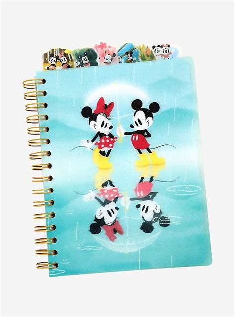 Disney Mickey And Minnie Through The Seasons Tab Journal Boxlunch