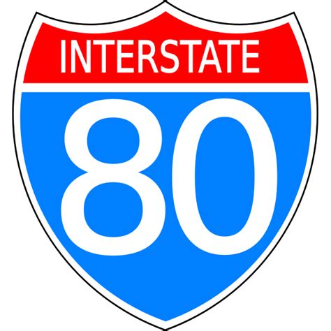 Interstate Highway Sign Vector Image Free Svg