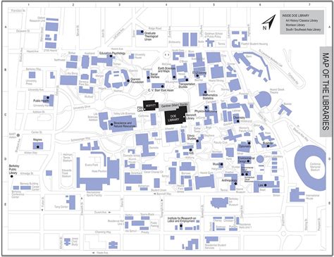Berkeley Campus Map Pdf Zip Code Map