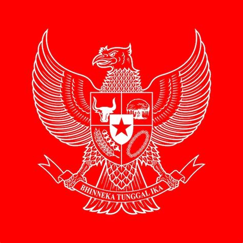 Premium Vector Garuda Pancasila Symbol Of Indonesia Country High