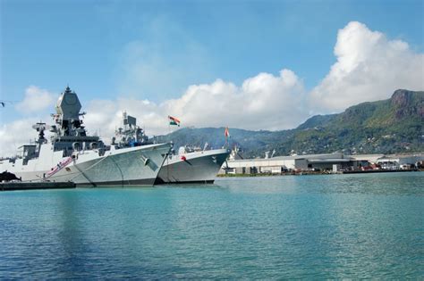 Indian Warships Visit Port Victoria 26 28 Aug 16 Indian Navy