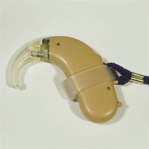 Hearing Aid Retention Cord And Clip Deaf Equipment