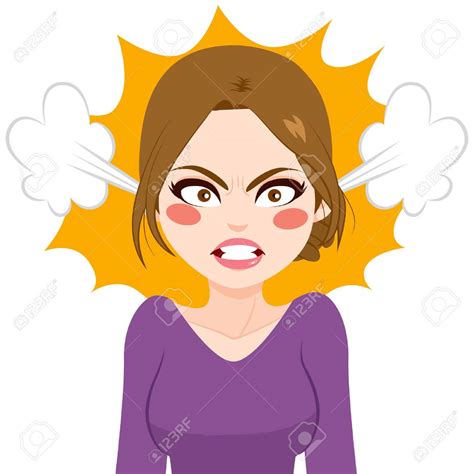 Clip Art Angry Women