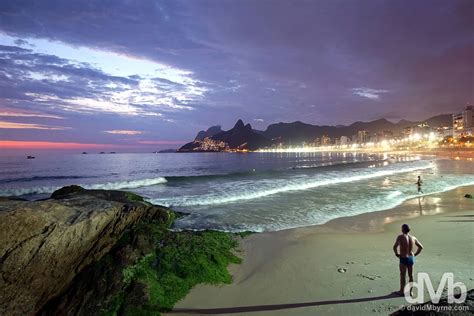 Ipanema Beach Rio De Janeiro Brazil Worldwide Destination Photography