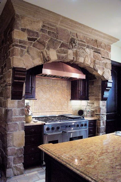 Tuscan Villa Stone Veneer Kitchen Coronado Stone Veneer