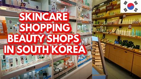 Best Skincare Shops In South Korea Korean Skincare Shopping Skincare